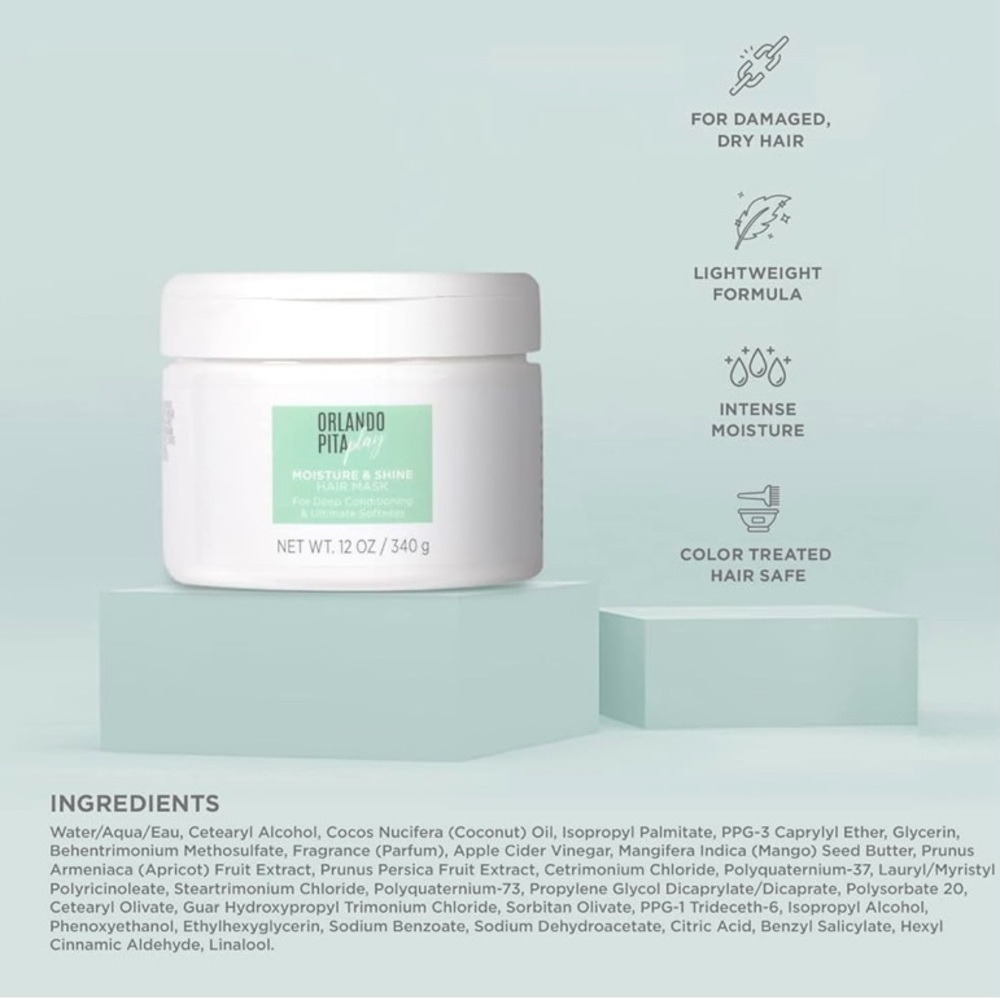 COPY - Orlando Pita Play Moisture & Shine Hair Mask - Picture 5 of 5